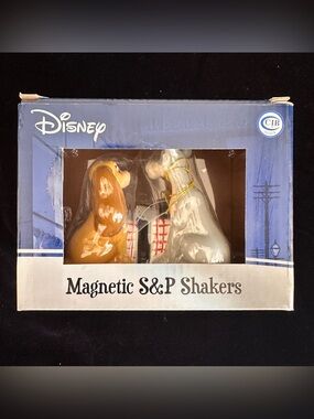 Disney Lady and the Tramp salt and pepper shaker set